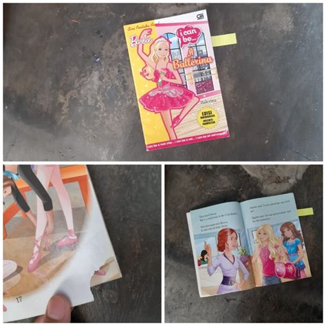 I Can Be A Ballerina Balerina Barbie Seri Pustaka Awal Dwibahasa Buku