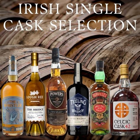 Single Cask Irish Whiskey Tasting Pack 6 Samples