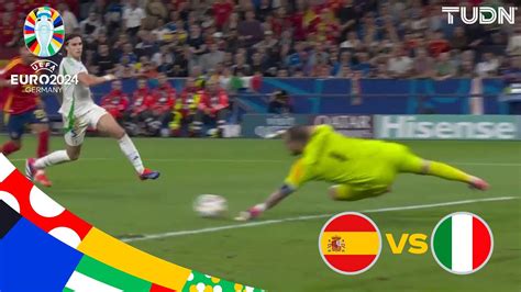 ¡donnarumma Se Hace Grande España 1 0 Italia Uefa Euro 2024 J2 Tudn Youtube