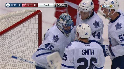 HIGHLIGHTS: Toronto Maple Leafs shut out Detroit Red Wings, 1-0 - NBC ...