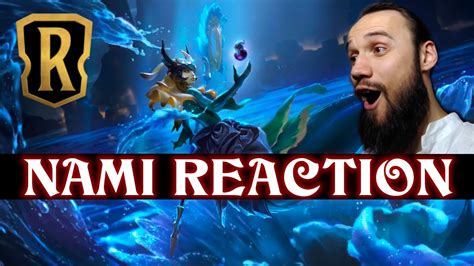 NAMI LIVE REVEAL REACTION Legends Of Runeterra YouTube