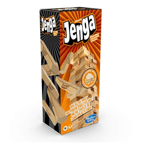 Buy Hasbro Gaming Jenga Classic Childrens Game That Promotes The