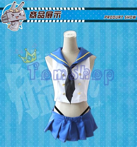 Kantai Shimakaze Cosplay Girls Uniforms Full Set Women Halloween