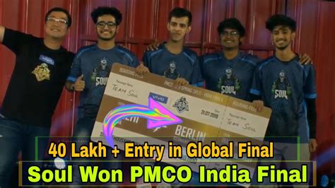 Soul Won Pmco India Final Soul Mortal Won 40 Lakh In Pmco Final YouTube