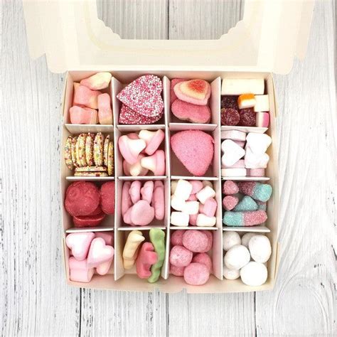 Handmade Pink Sweet Box Giant Bradleys Online Sweet Shop