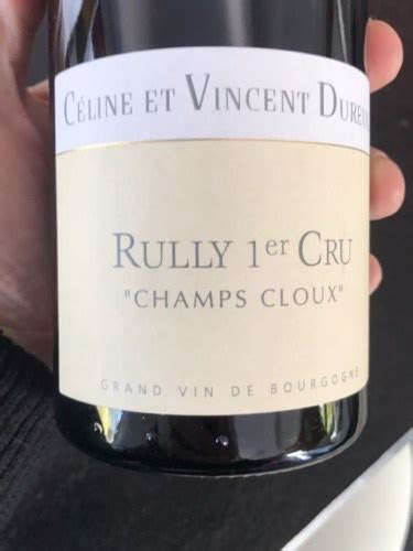 Domaine Vincent Dureuil Janthial Rully Er Cru Champs Cloux Vivino