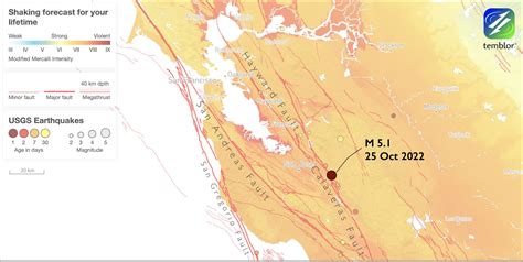 Magnitude-5.1 earthquake strikes near San Jose, California - Temblor.net