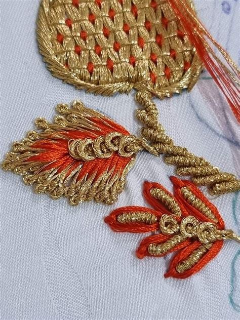 Pin By Mohini Wasdev On Design Gold Work Embroidery Handmade