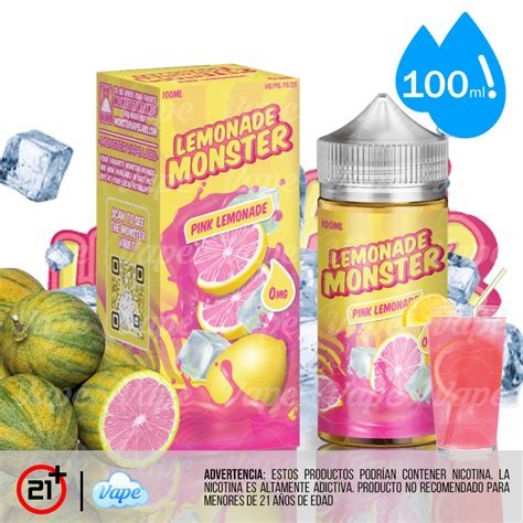 Lemonade Monster Pink 100ml