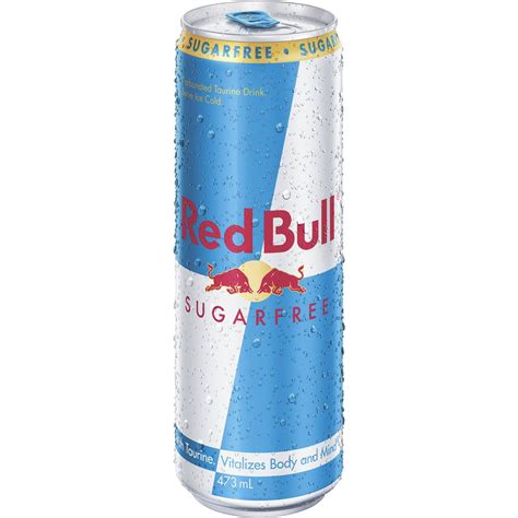 Red Bull Sugar Free Energy Drink Can 473ml Woolworths