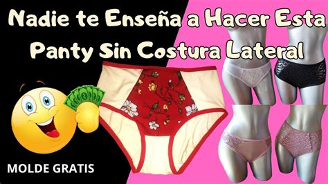 C Mo Hacer Panty Sin Costura Lateral Se Orial Tanga Tradicional