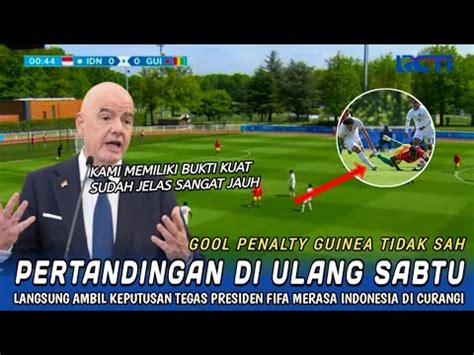 Guinea Gak Ada Harapan Lagi Gol Pinaltinya Tidak Sah Fifa