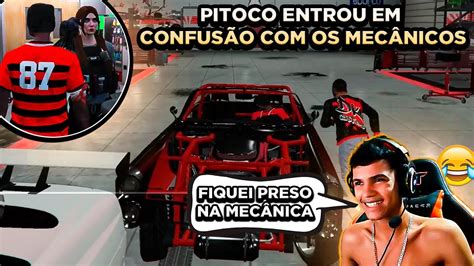 PITOCO DUGERA ARRUMOU CONFUSÃO OS MECÂNICOS KKKKKKK YouTube