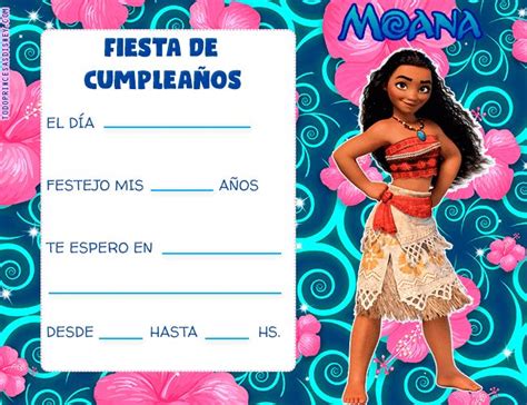 Kit Imprimible De Moana Para Descargar Gratis Princesas Disney Kit