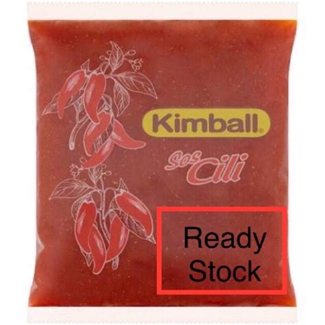 Kimball Sos Cili Refill Pack Chilli Sauce Kimball 1Kg Shopee