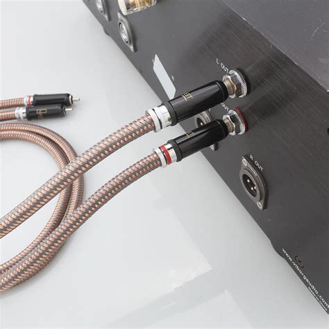 Hi End Occ Hifi Rca Cable Pure Copper Audio Interconnect Cable With Wbt