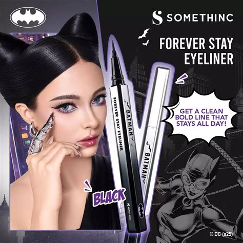 Jual Somethinc Somethinc Forever Stay Eyeliner Blackest Black Batman