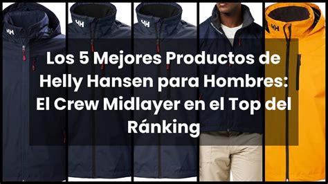 Los Mejores Productos De Helly Hansen Para Hombres El Crew Midlayer