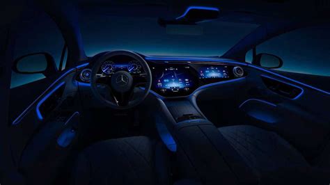 Mercedes Eqs Futuristic Interior Fully Revealed In Official Images