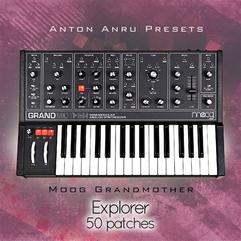 Moog Grandmother presets, soundsets, soundbanks, sounds, sound packs, libraries, bundles ...