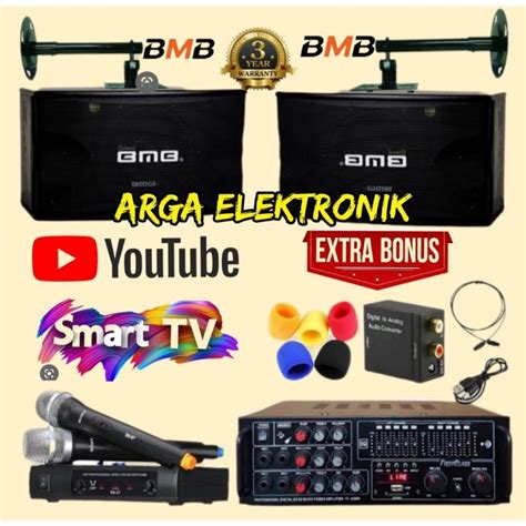 Jual Paket Sound System Speaker Bmb Inch Paket Karaoke Bmb Original