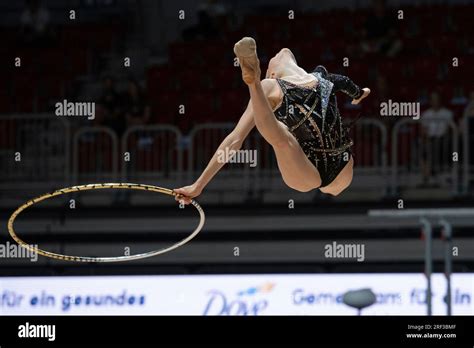 Darja Varfolomeev Tsv Schmiden Action Hoop Gymnastics Rhythmic