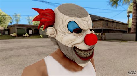 Máscara De Payaso Malvado Para Gta San Andreas