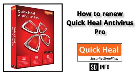 How To Renew Quick Heal Antivirus Pro SD Info YouTube