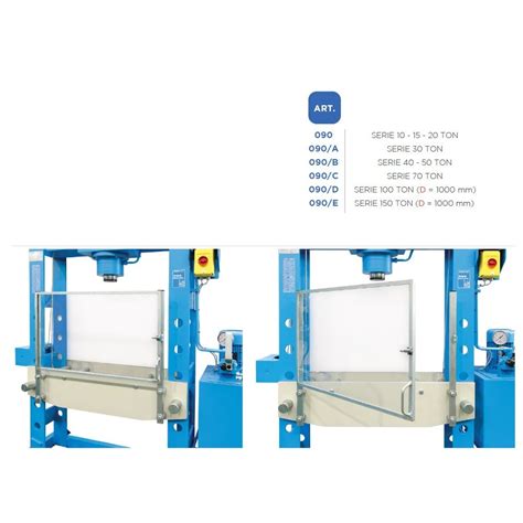 Presse électrohydraulique d atelier OMCN 161 40 Tonnes Équipements 24