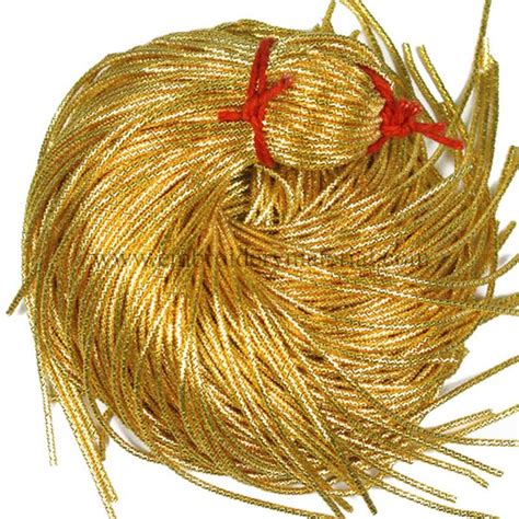 Golden French Metallic Wires For Goldwork Tambour Luneville Etsy