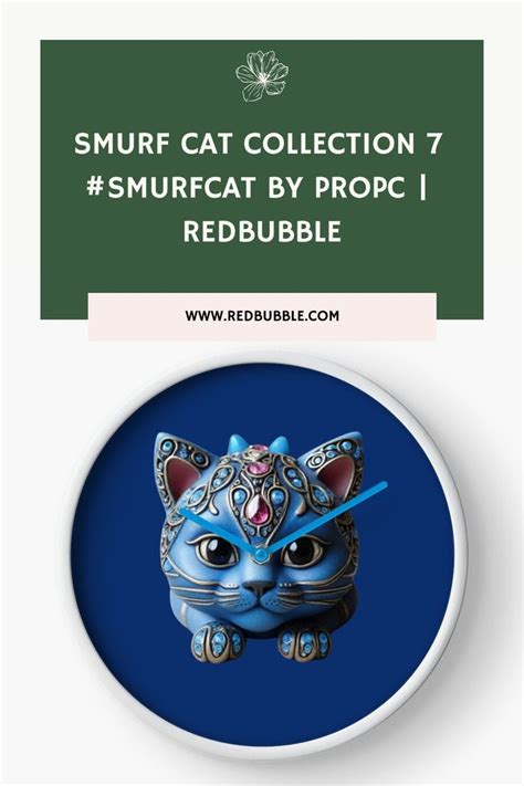 Smurf Cat Collection 7 #smurfcat by Propc | Redbubble in 2024 | Cat ...