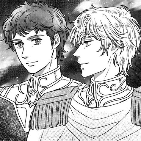 Fanart Reinhard Von Lohengramm And Siegfried Kircheis 💫 Logh Legend