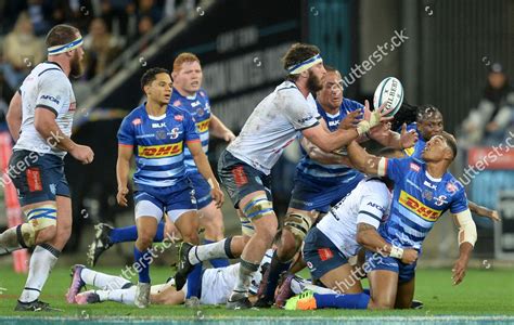 Damian Willemse Stormers Tackled By Cornal Editorial Stock Photo - Stock Image | Shutterstock