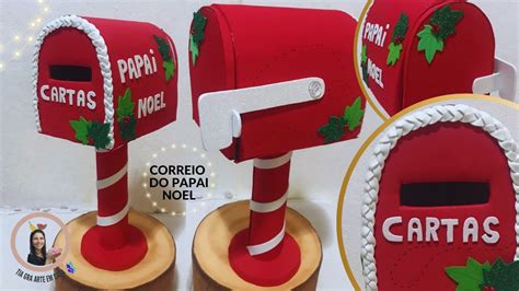 Como Fazer Caixa De Correio Do Papai Noel YouTube