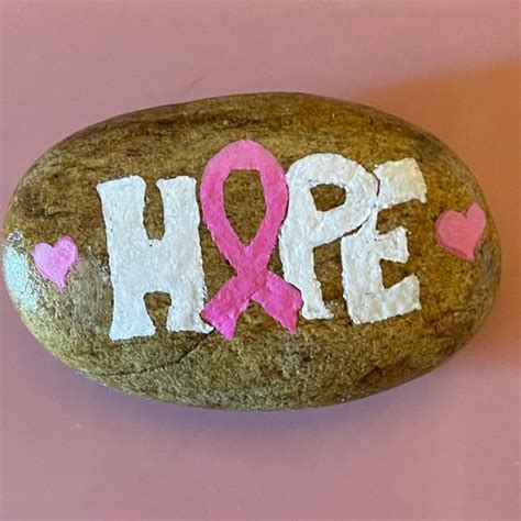 Cancer Rock Art Etsy