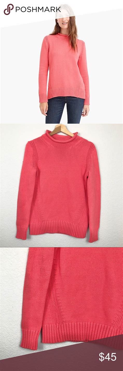 J Crew 1988 Rollneck Sweater Sz Xs Roll Neck Sweater Sweaters Clothes Design