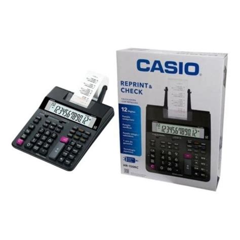 Calculadora Bobina Compacta Hr 150rc B Dc Casio Calculadora