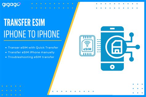 How To Transfer ESIM From One IPhone To Another Step By Step