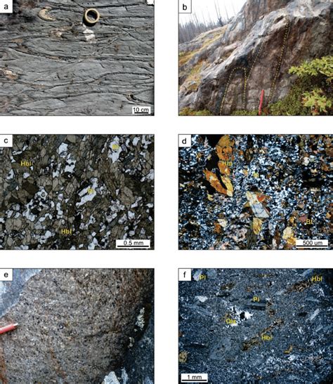 Basaltic And Andesitic Lava Flows Of The Colomb Chaboullié Belt A