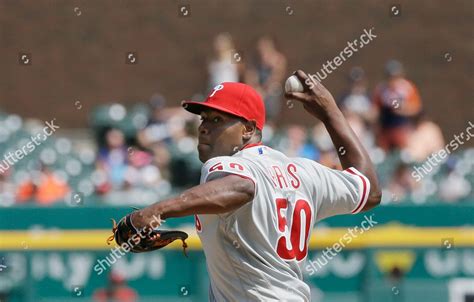 Hector Neris Philadelphia Phillies Relief Pitcher Editorial Stock Photo ...