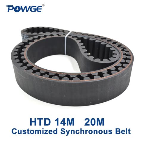 Buy Powge Arc Teeth Htd 14m 20m Synchronous Belt Pitch