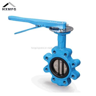 Cast Ductile Iron Press Handle Operator Stainless Steel Disc Epdm Nbr