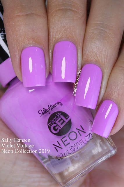 Sally Hansen Violet Voltage Neon Collection In 2024 Sally Hansen Nail