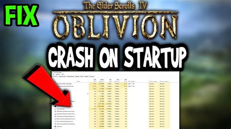 The Elder Scrolls Oblivion How To Fix Crash On Startup Complete