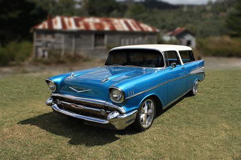 1957 Chevy Nomad Wagon Photograph by Keith Hawley - Fine Art America