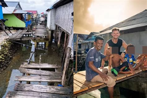 Bule Asal Denmark Ini Perbaiki Jembatan Rusak Di Wakatobi Dengan Galang