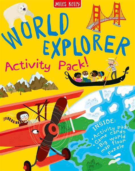 World Explorer Activity Pack For Kids Miles Kelly