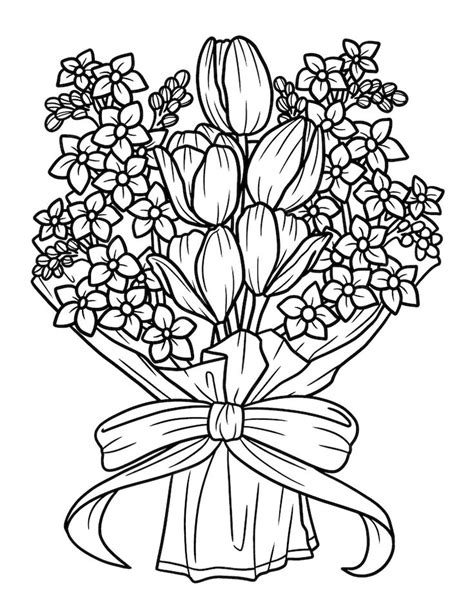 Pin On Coloring Pages Florals