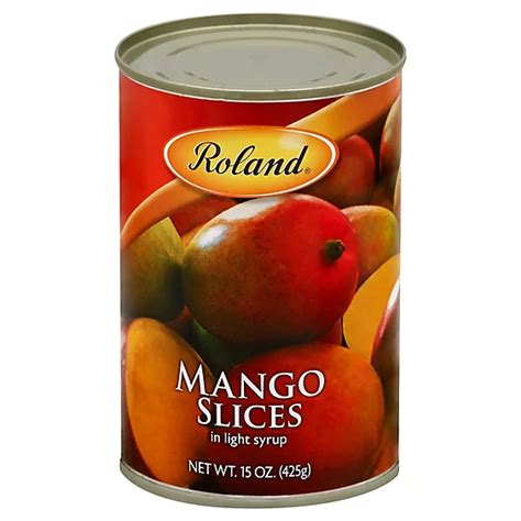 Roland Mango Slices In Light Syrup 15 Oz Albertsons