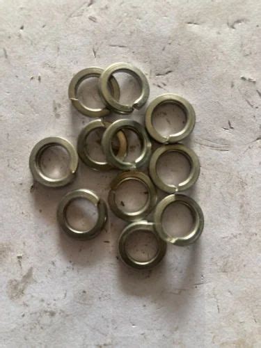 Zinc Plated Stainless Steel M Ss Spring Washer Round At Rs Piece